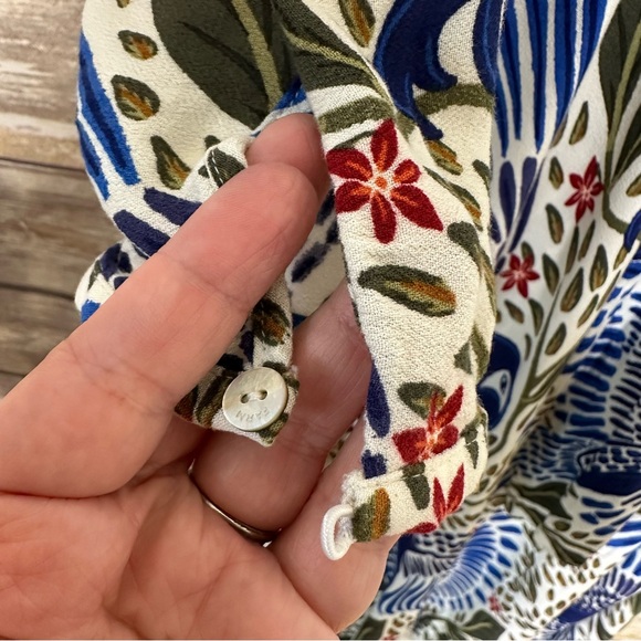 🥭FARM Rio Blue Macaw Flight Maxi Dress - Picture 8 of 12